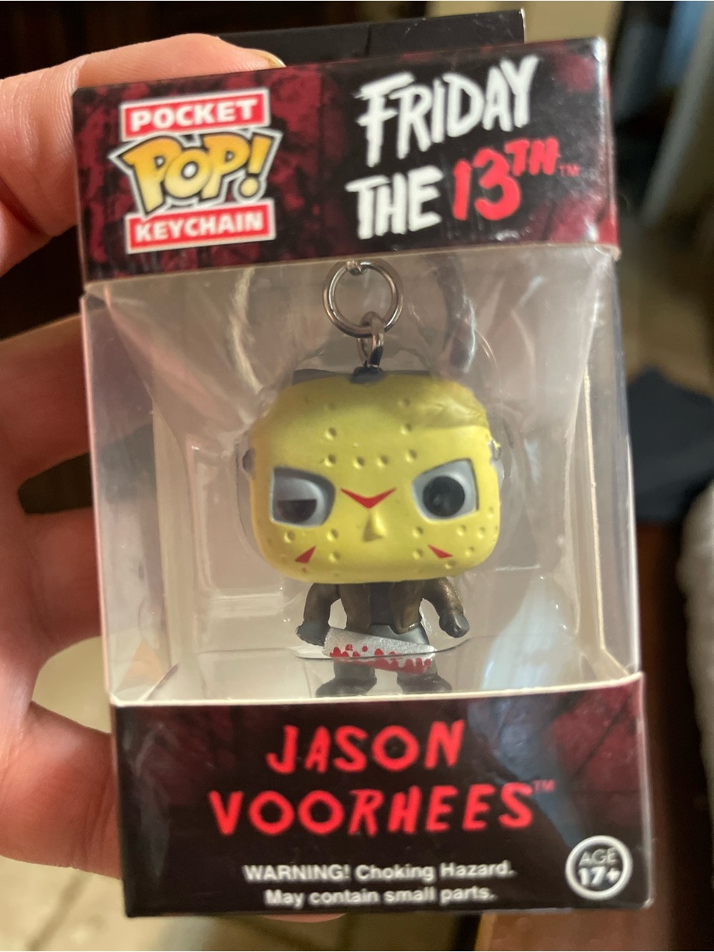 Friday the 13th Jason keychain